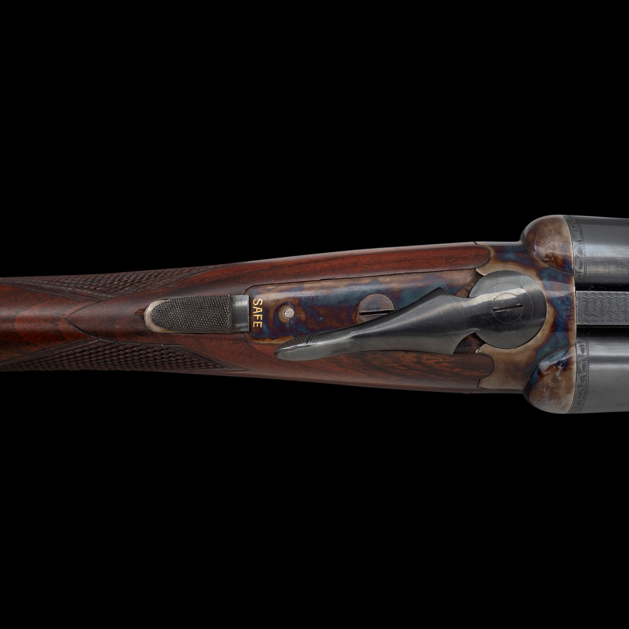 *Westley Richards "Gold Name" 20 Gauge SxS Shotgun in Original Case