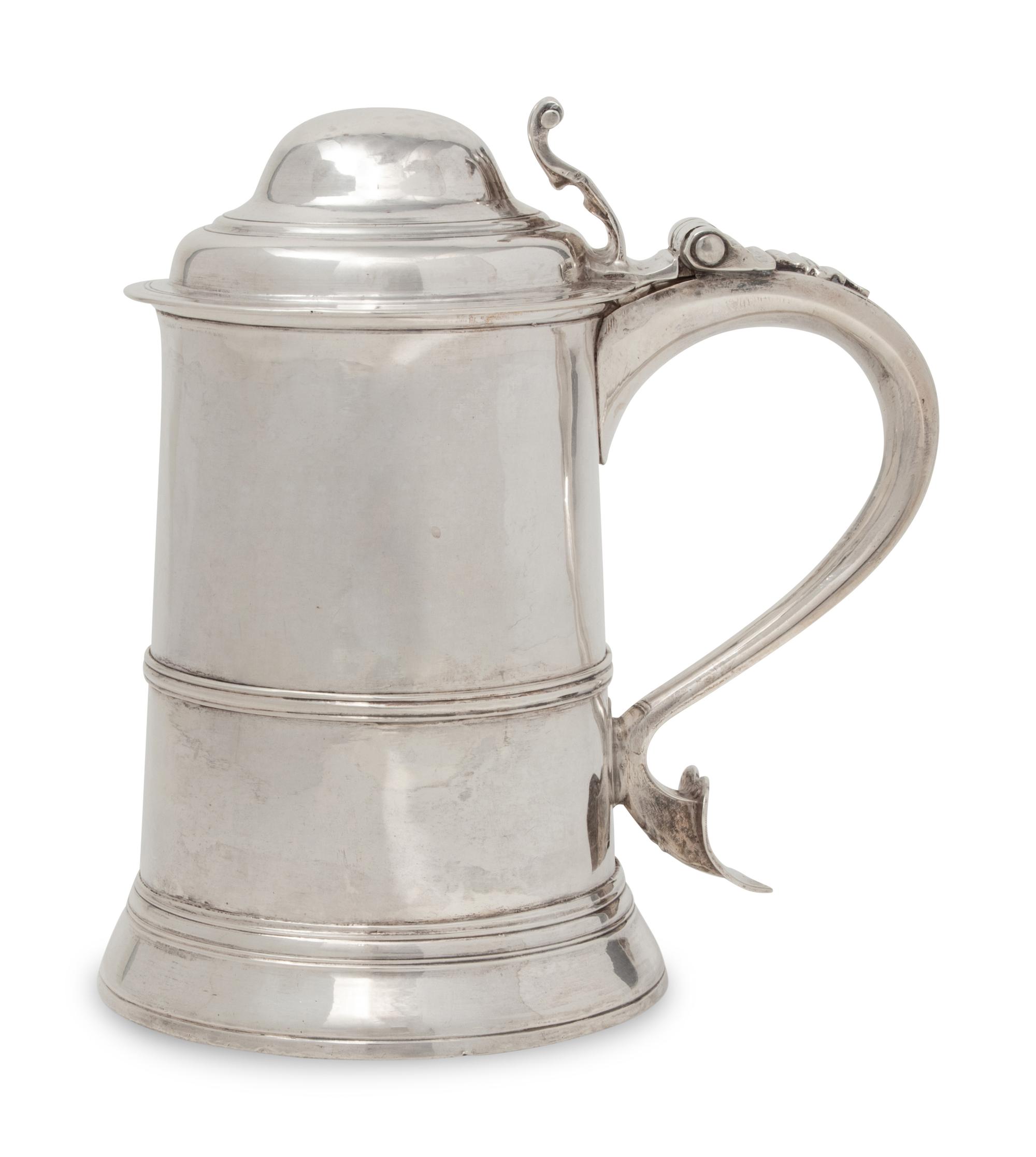A George III Silver Tankard