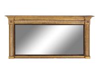 A Regency Giltwood Overmantel Mirror