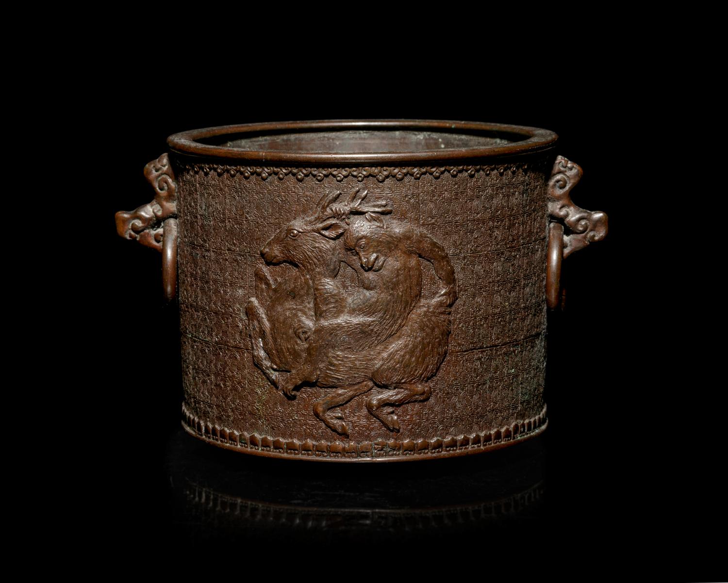A Bronze Planter
