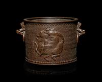 A Bronze Planter