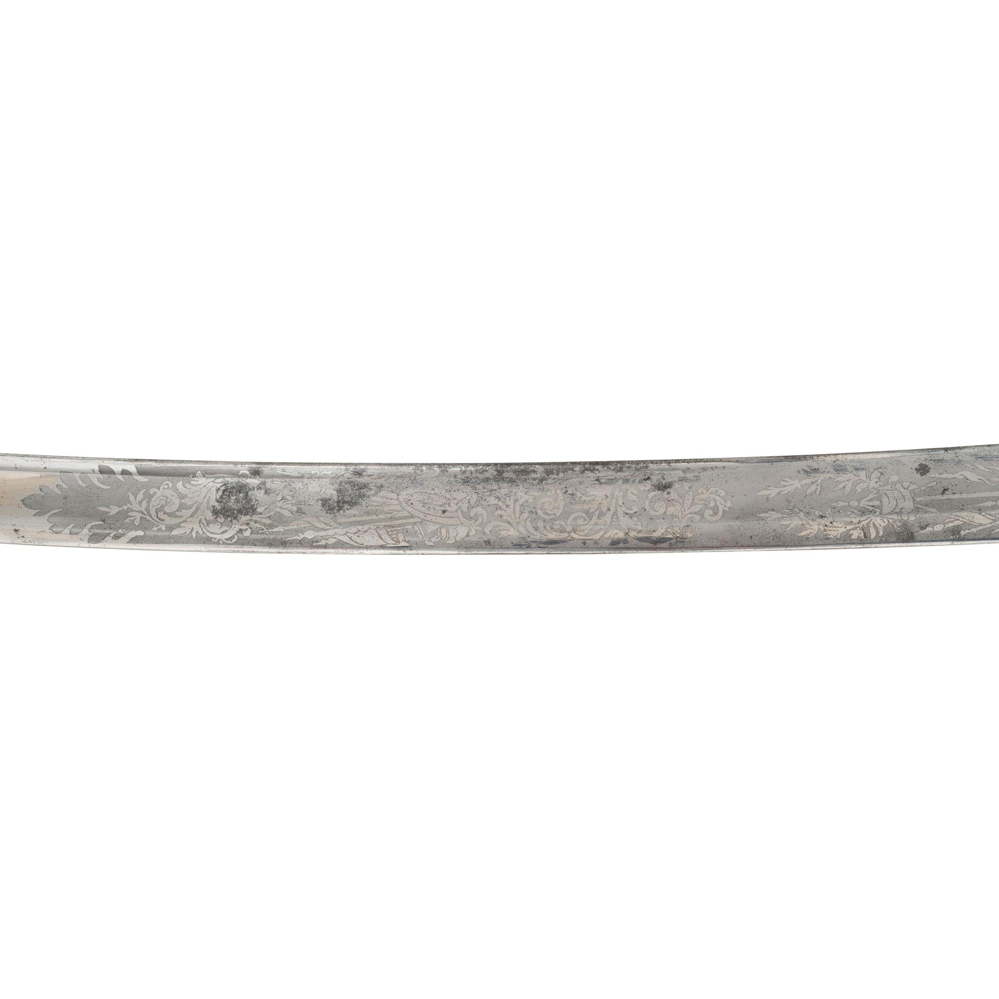Horstmann Cavalry Officers Saber Presented to Major Eli Murray with Autographed CDV & General Crittenden CDV