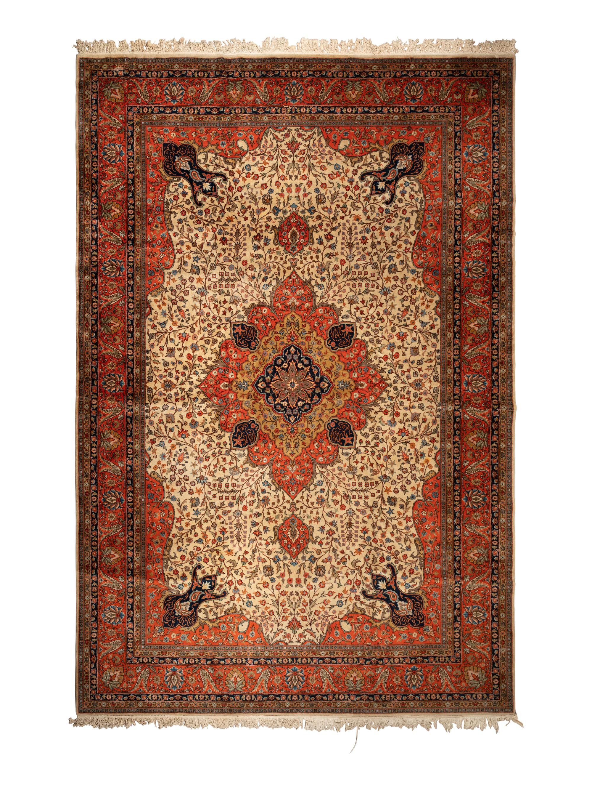 A Persian Wool Rug