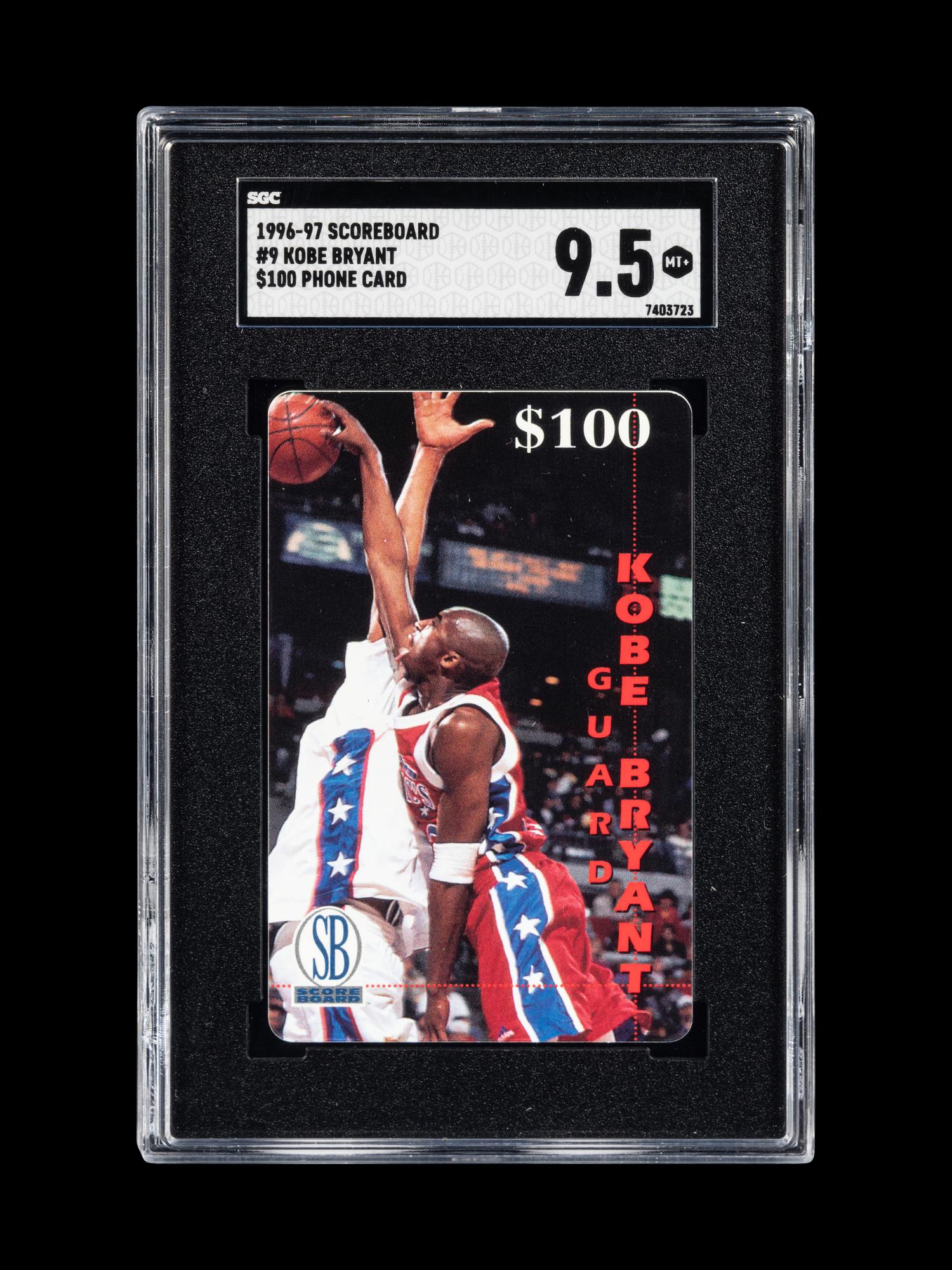 A Group of 1996-97 Score Board Kobe Bryant Rookie Basketball Cards,