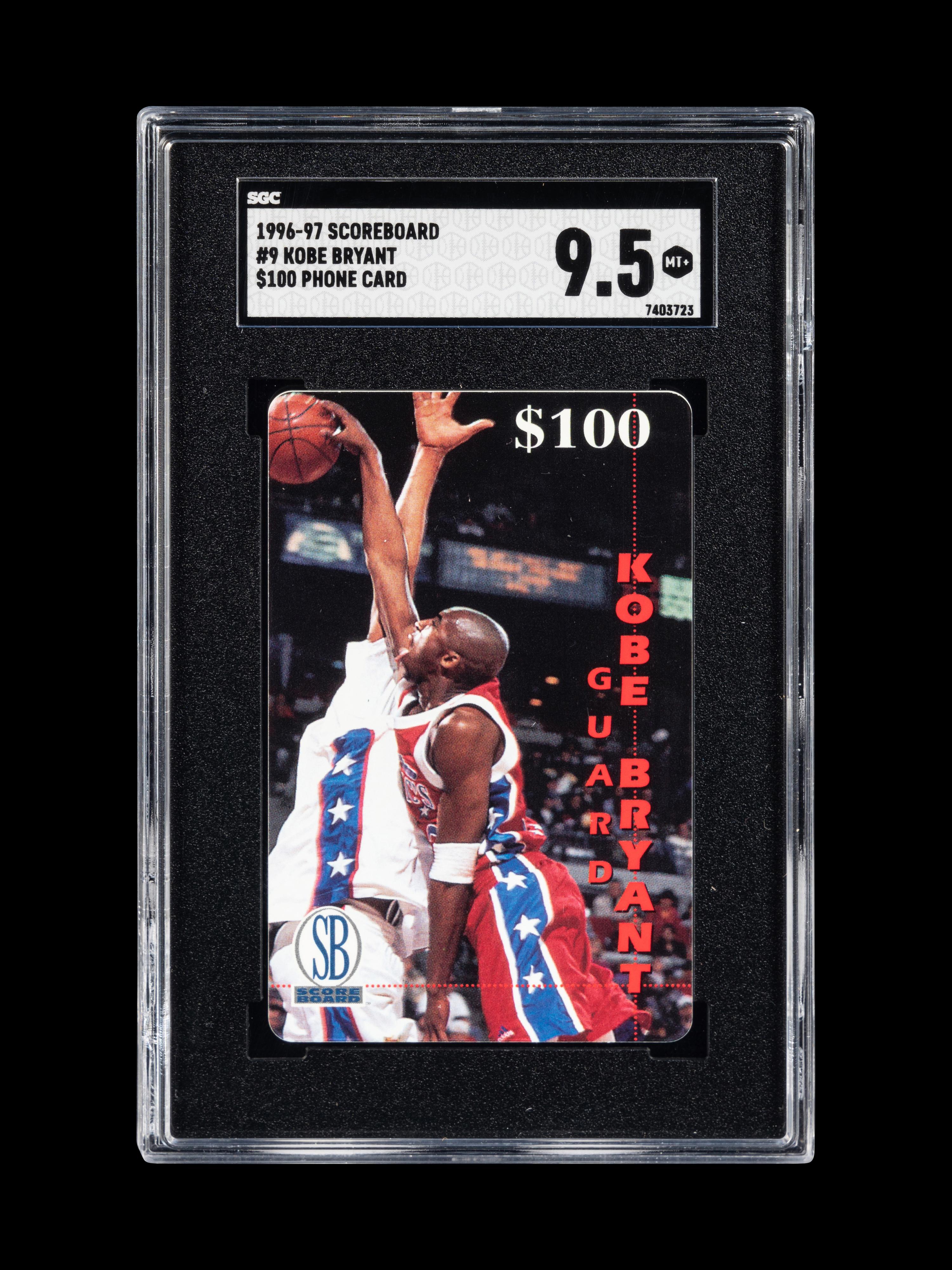 A Group of 1996-97 Score Board Kobe Bryant Rookie Basketball Cards,