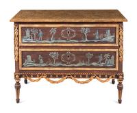 An Italian Style Painted Chest of Drawers