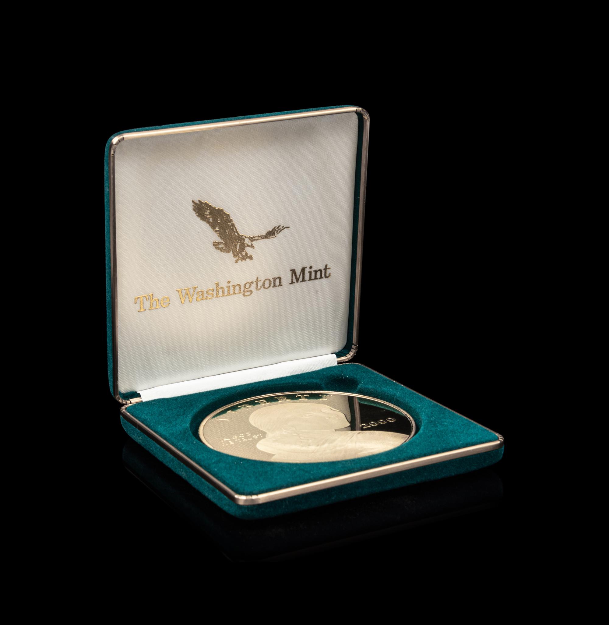 [PRIVATE ISSUE] A Commemorative Sacagawea Dollar Commemorative 4 oz. Silver Round