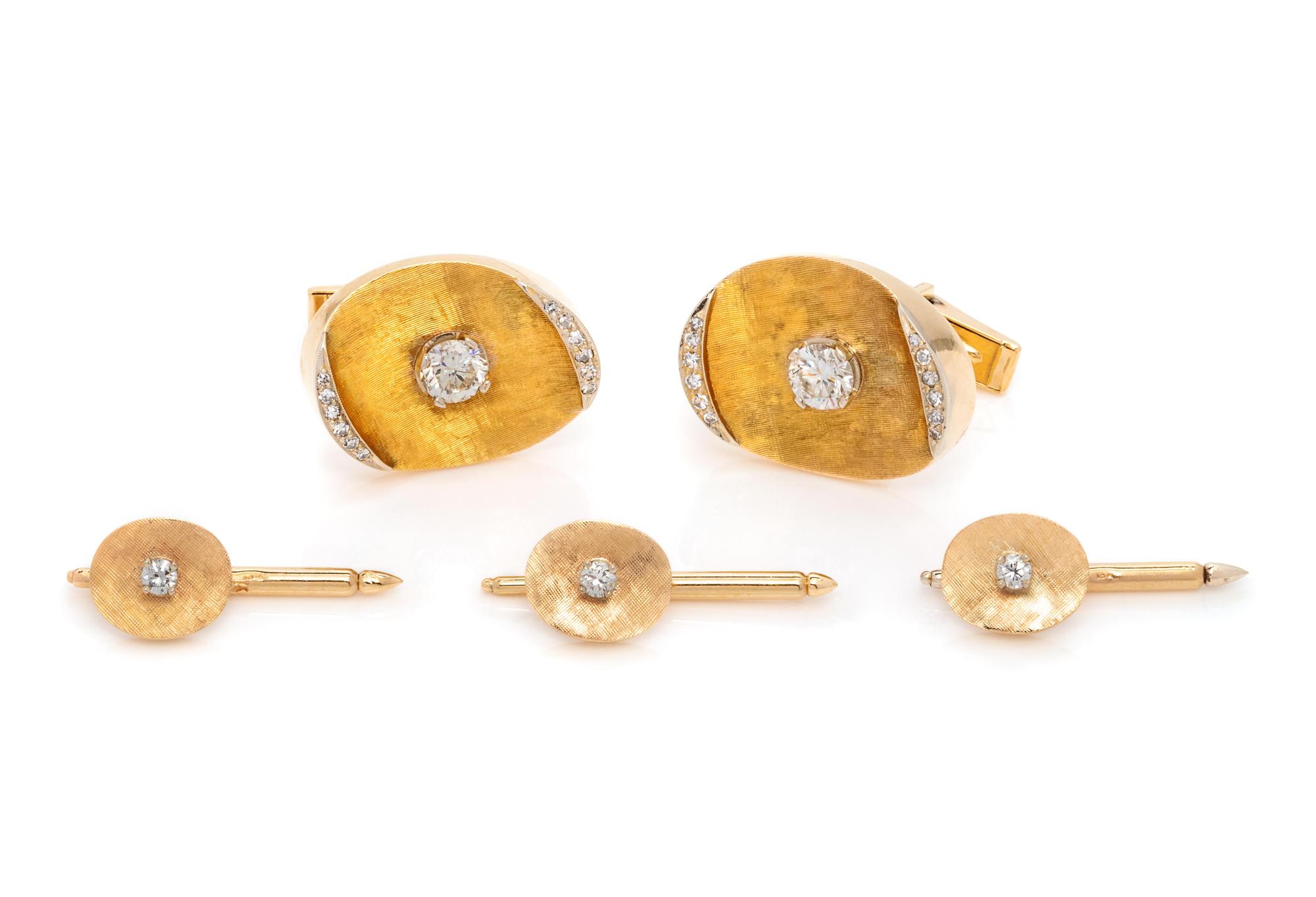 Gold and Diamond Dress Set