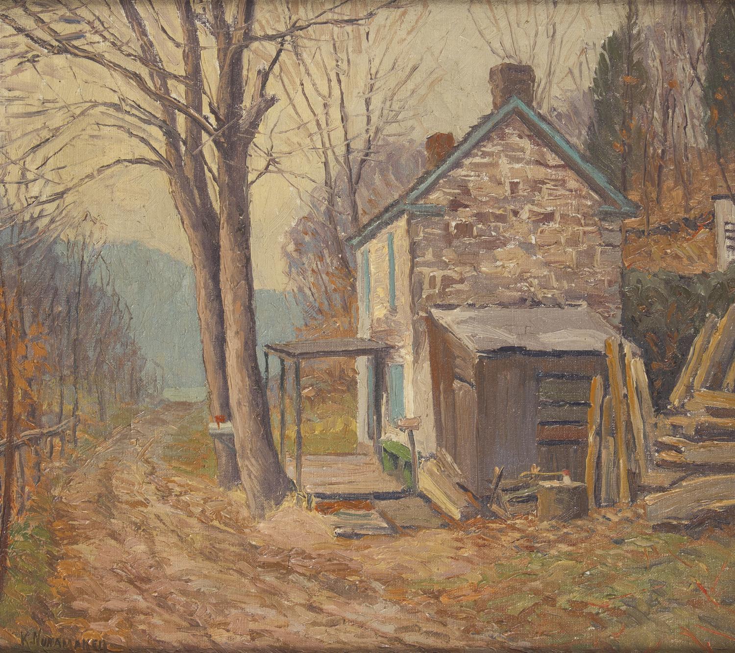 Kenneth R. Nunamaker (American, 1890-1957) — The Stone House
