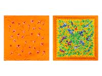 Two Hermès Silk Scraves NWT