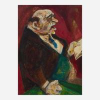 William Gropper (American, 1897-1977) Speaker