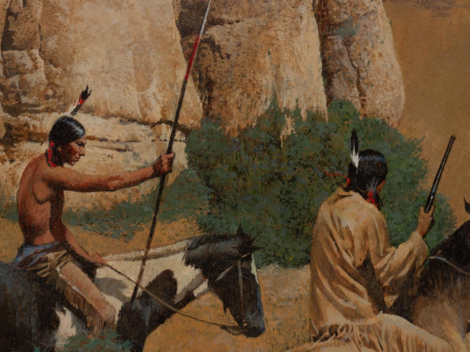 Escort to Apache Wells