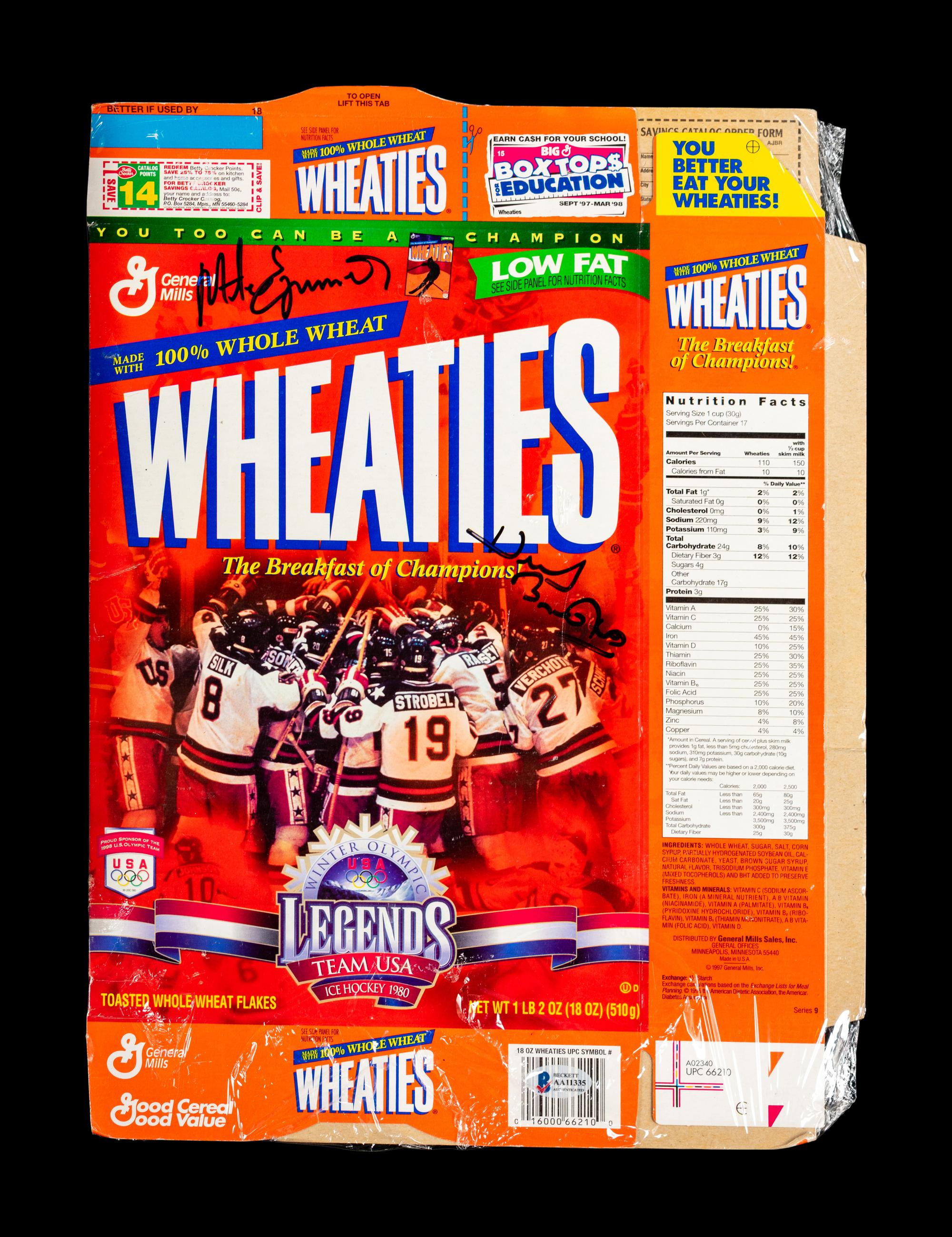 A Group of 1980 United States Olympic Hockey Team Signed Autographed Items Including Herb Brooks (BAS Beckett Authentication Services Certified),