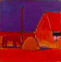 Anatoliy Kryvolap, (Ukrainian, b. 1946), Sunset, 2000