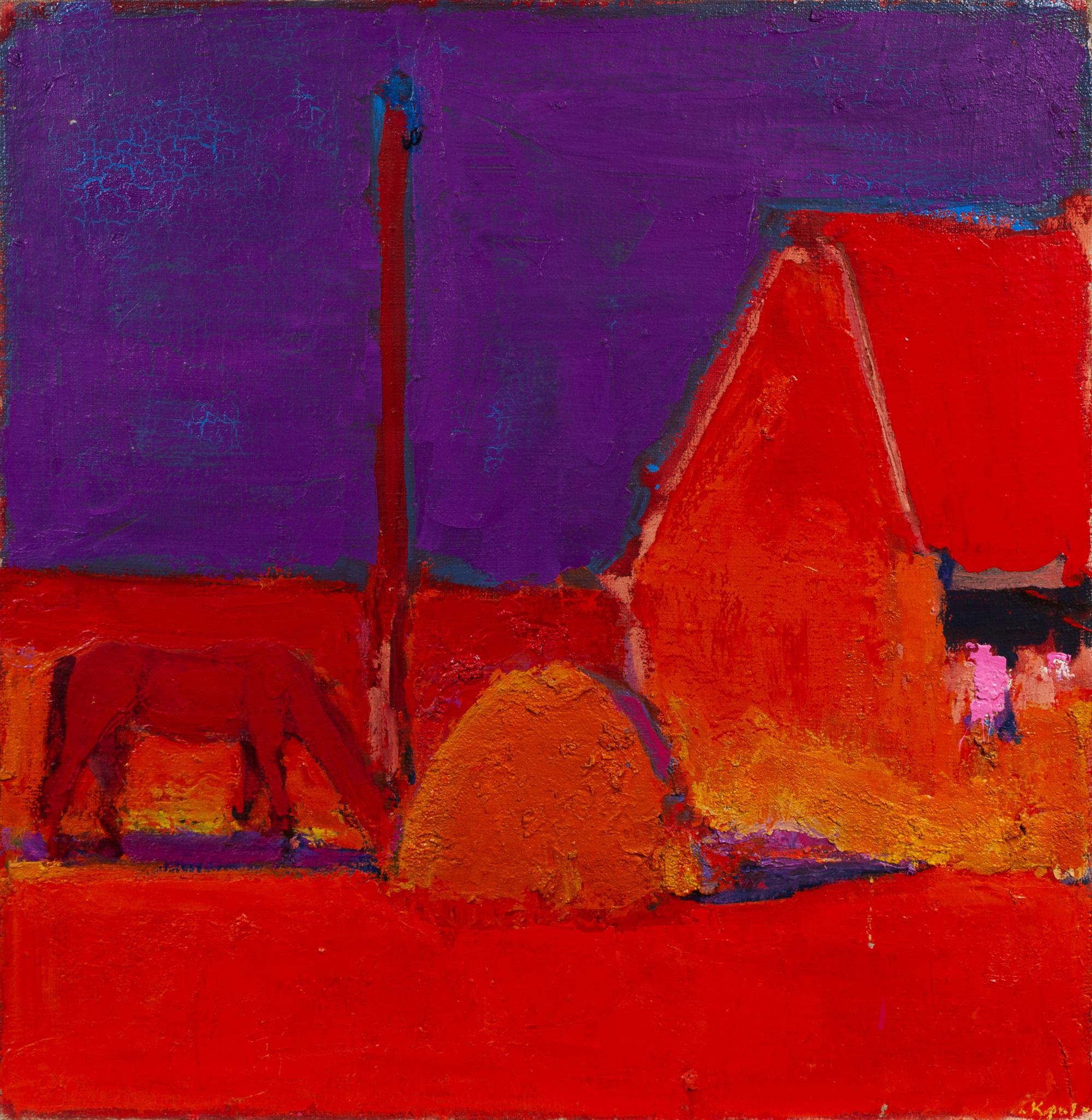 Anatoliy Kryvolap, (Ukrainian, b. 1946), Sunset, 2000