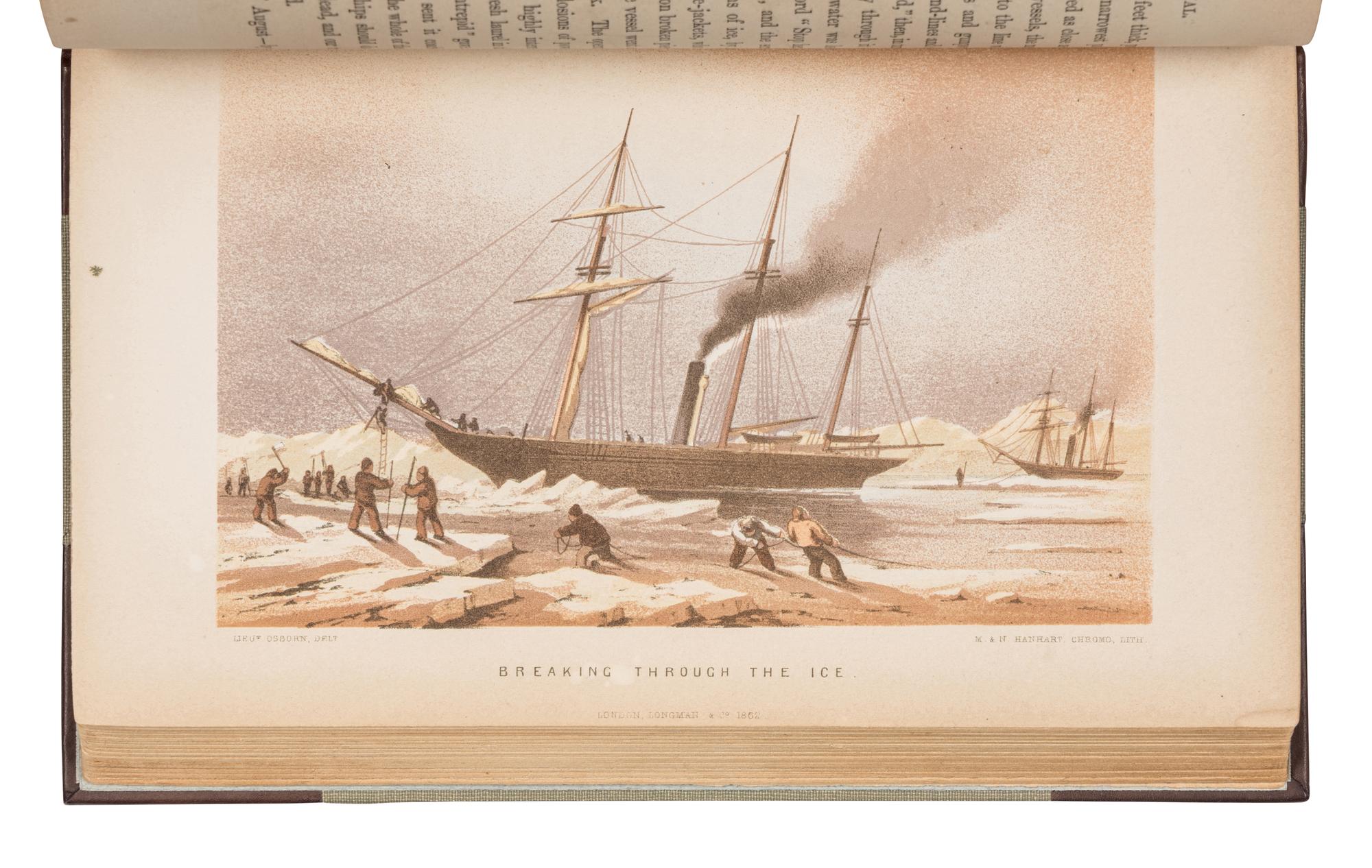 [FRANKLIN EXPEDITION]. A group of 9 works about Sir John Franklin's lost expedition and subsequent relief expeditions, including: