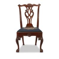 Chippendale carved mahogany side chair Philadelphia, PA, circa 1780