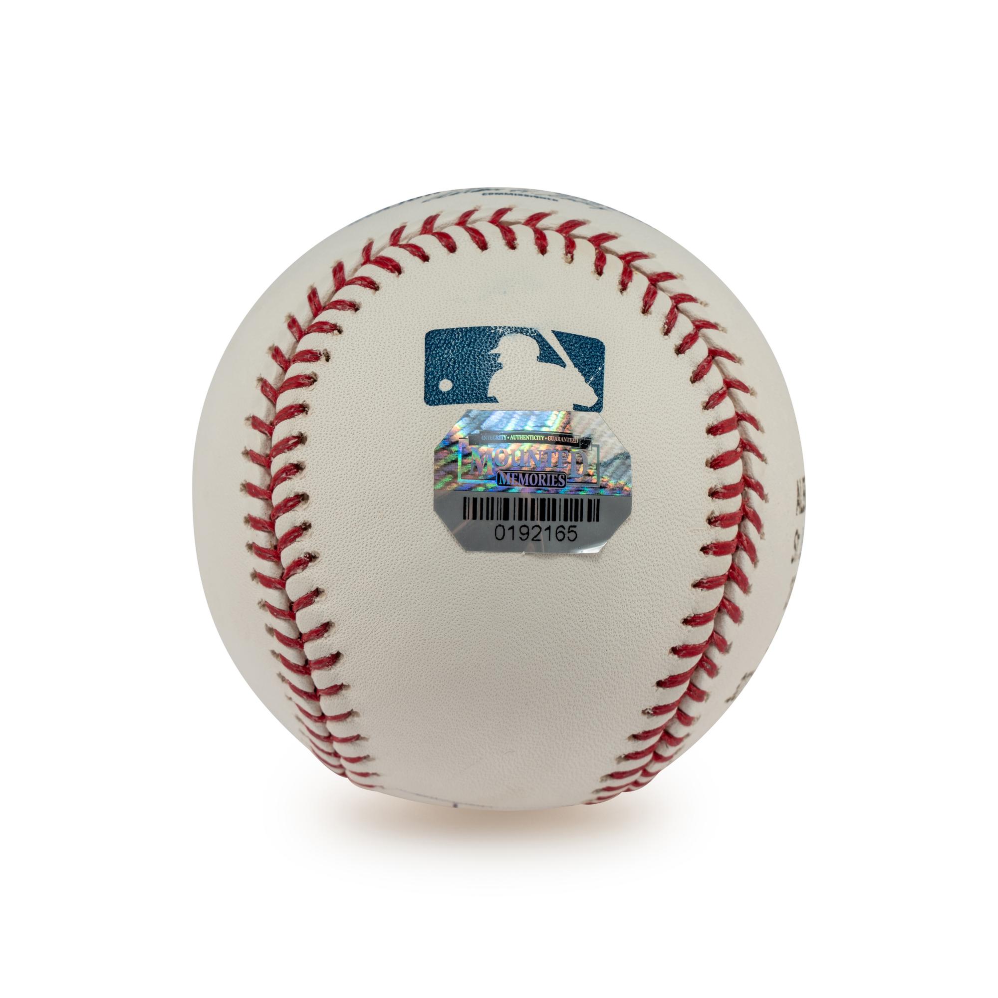 An Albert Pujols Single Signed Autograph 2009 MVP Baseball (Beckett Authentication Services)