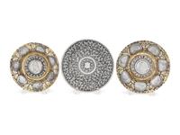 Three Continental Silver Dishes