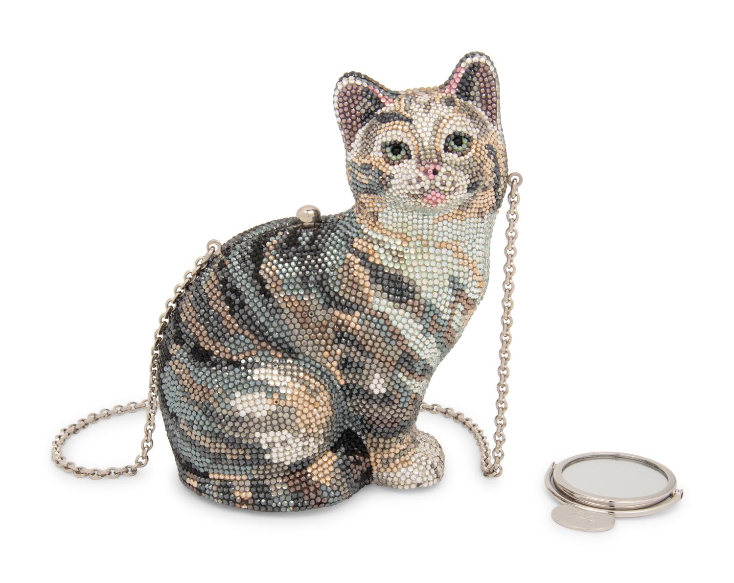 Judith Leiber Cat Minaudière