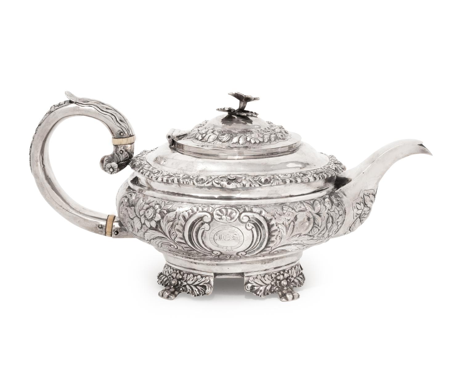 A George III Silver Teapot