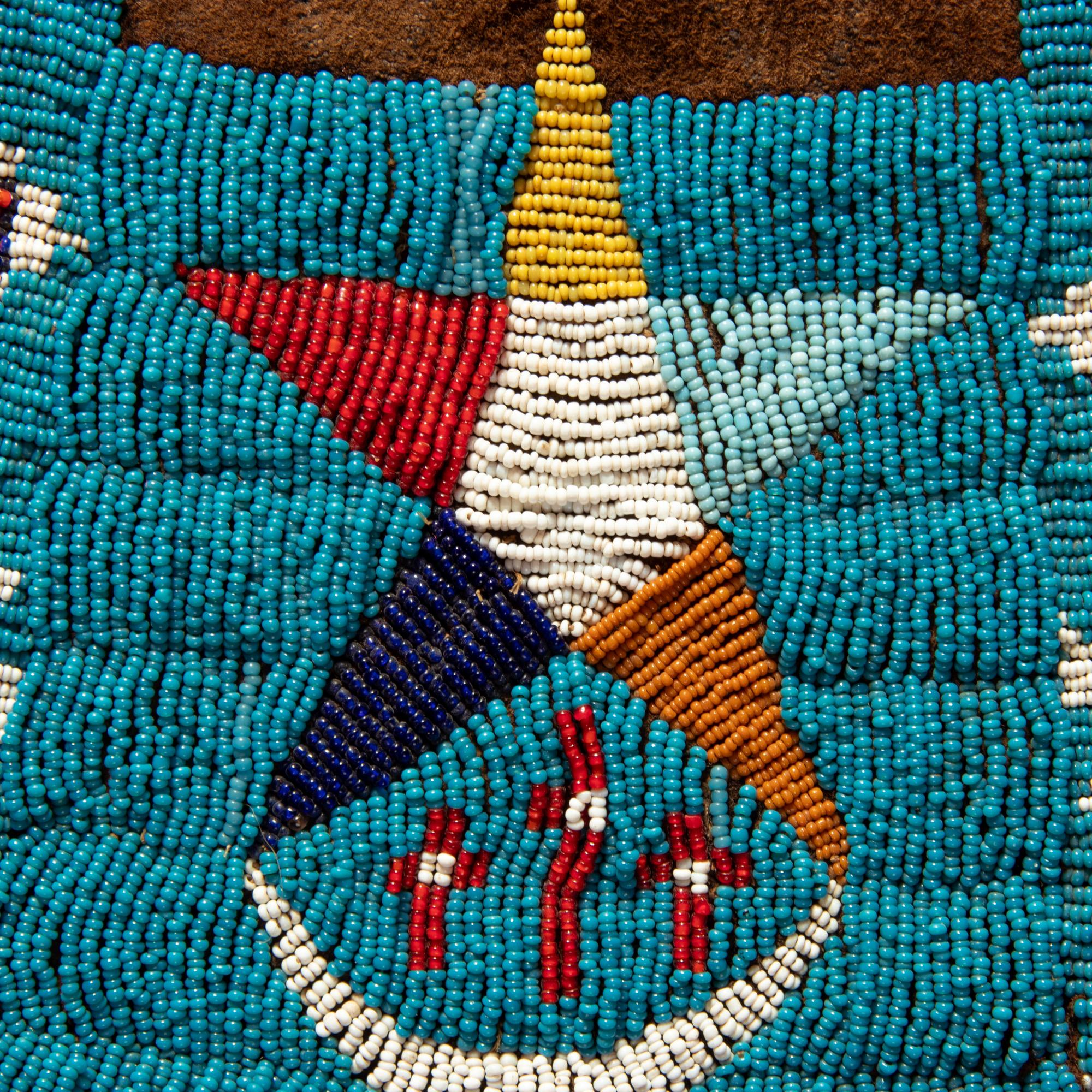 Plains Beaded Pouch