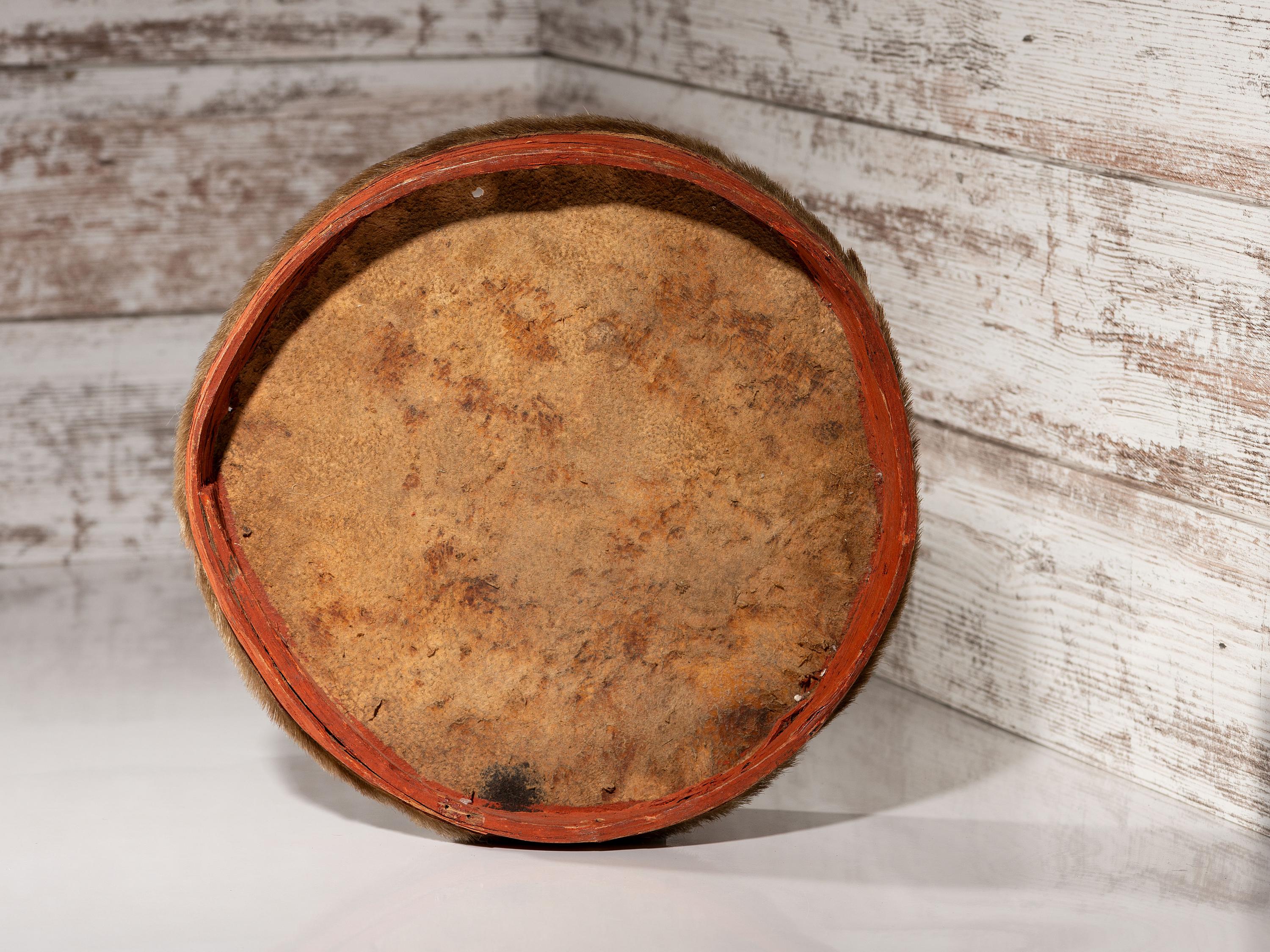 Haida Painted Drum