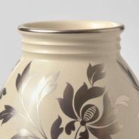 A Wedgwood Keith Murray (1892-1981) Designed Vase with Millicent Taplin (1902-1980) Decoration UK, 1930s