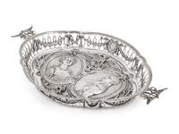 A Continental Silver Centerpiece Basket