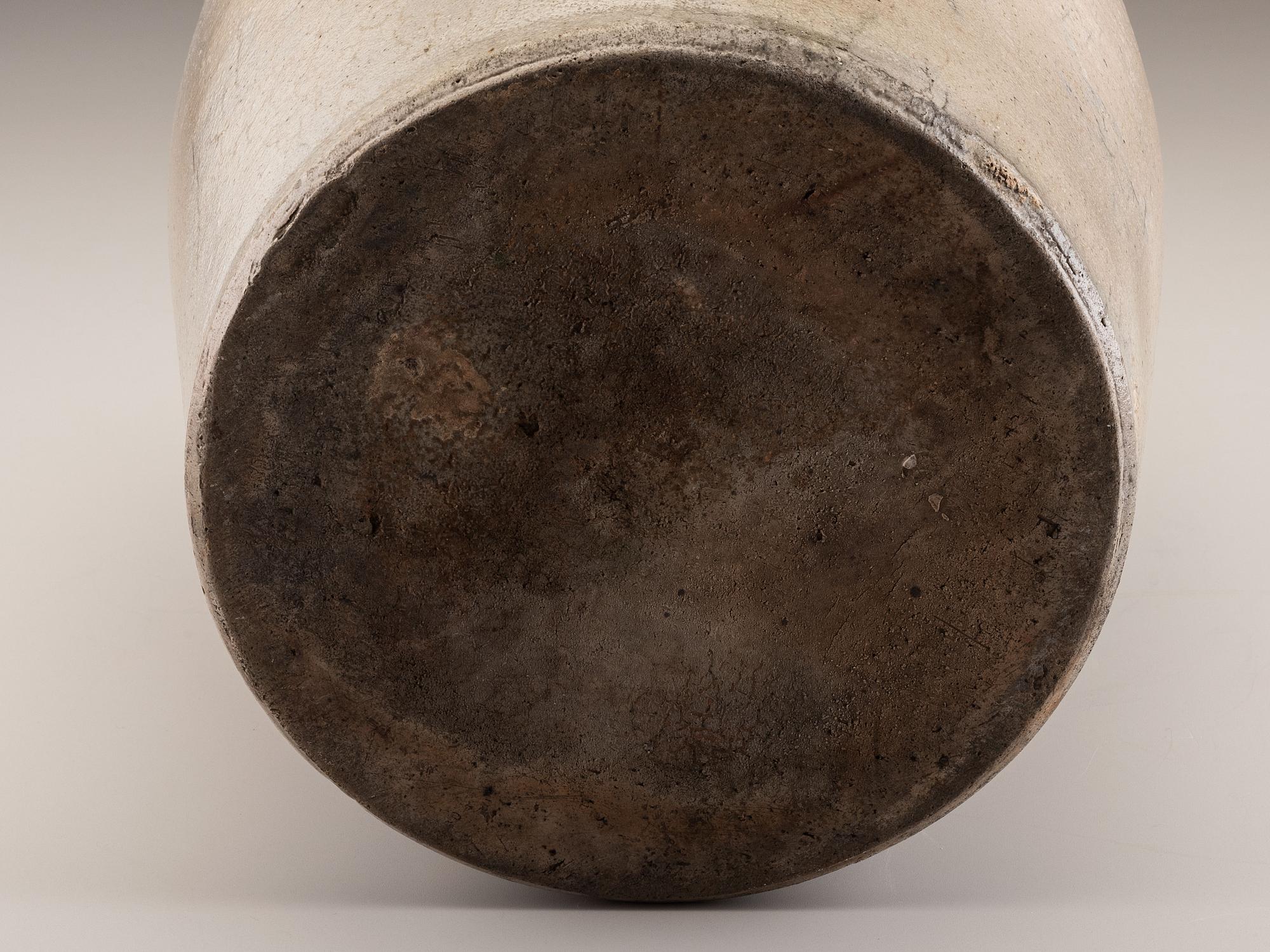 A Cobalt Decorated Stoneware Four-Gallon Twin-Handled Jug