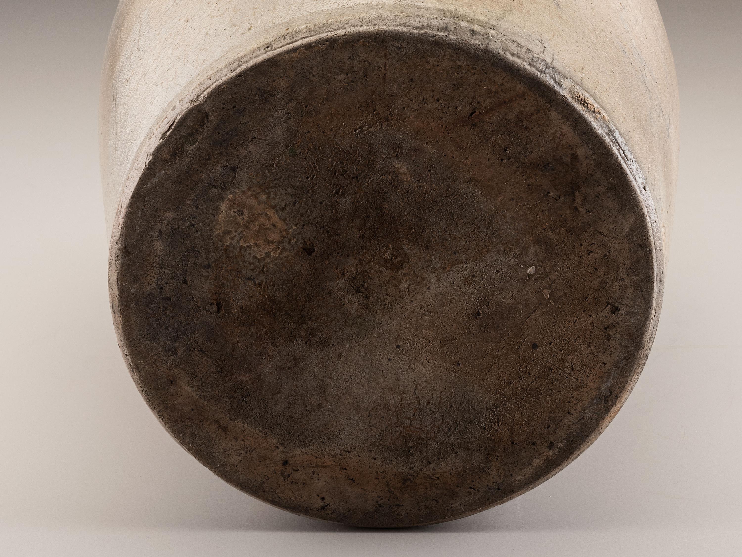 A Cobalt Decorated Stoneware Four-Gallon Twin-Handled Jug