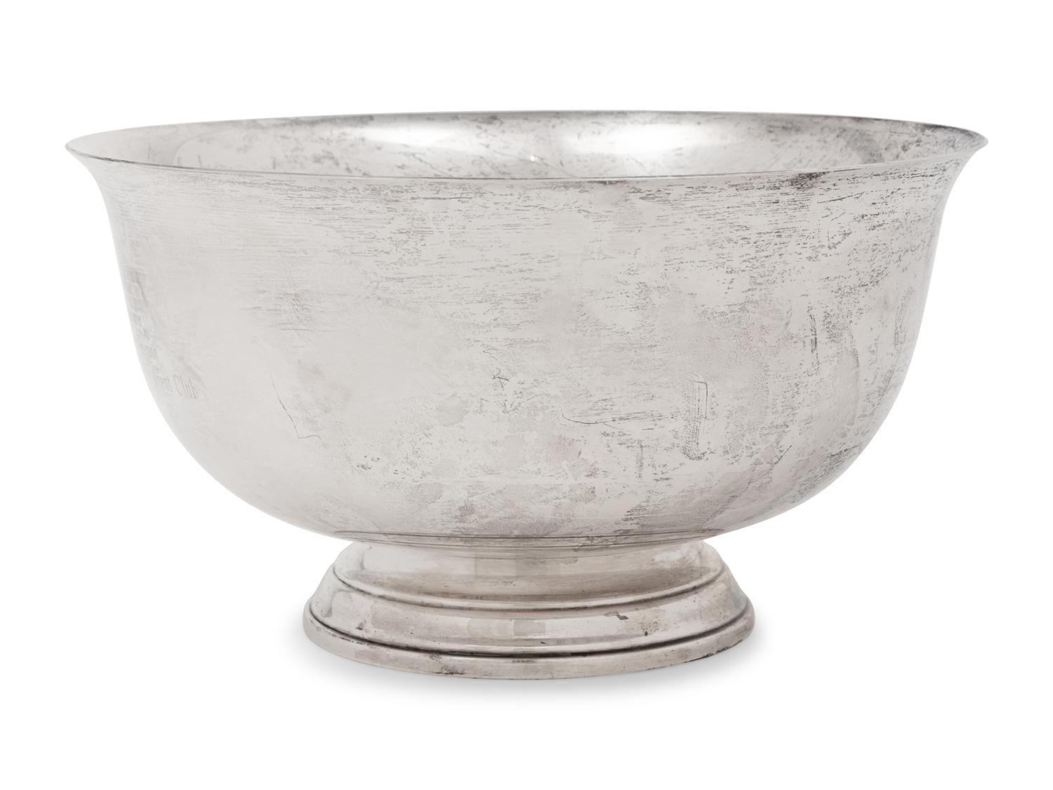 An American Silver Revere Bowl