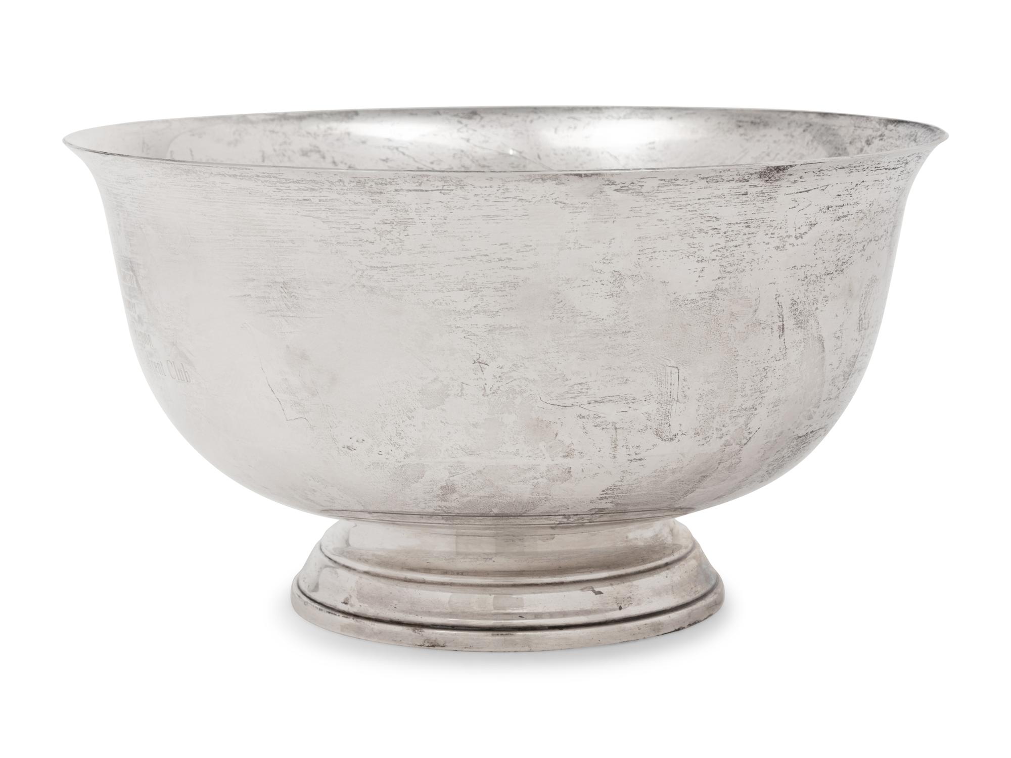 An American Silver Revere Bowl