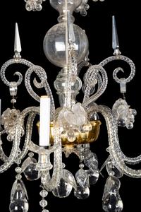 A Venetian Glass Chandelier