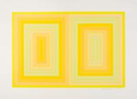 Richard Anuszkiewicz, (American, b. 1930), Untitled, 1973 (two works)