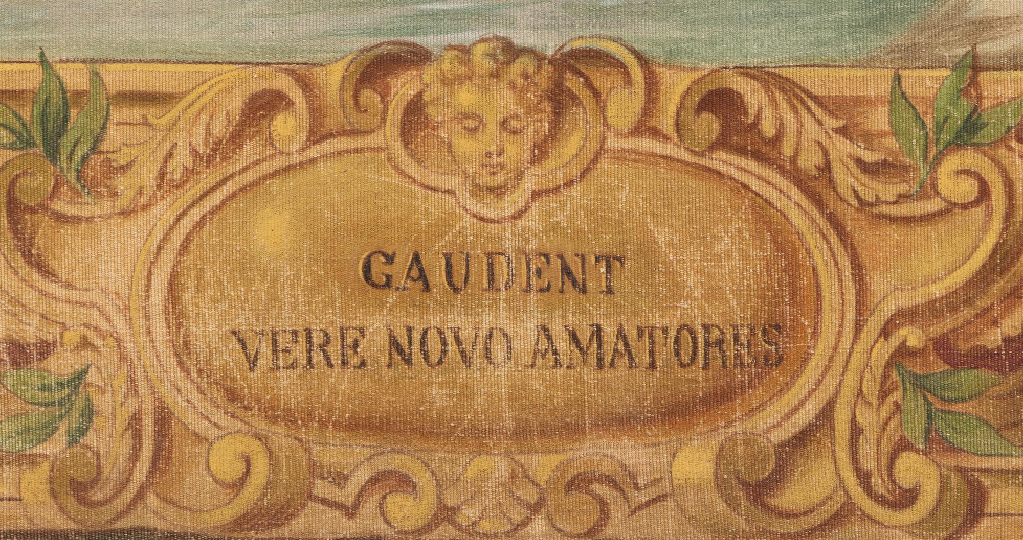 A Continental Wool Tapestry (20th Century)