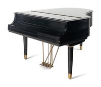 A Steinway and Sons Model M Baby Grand Piano