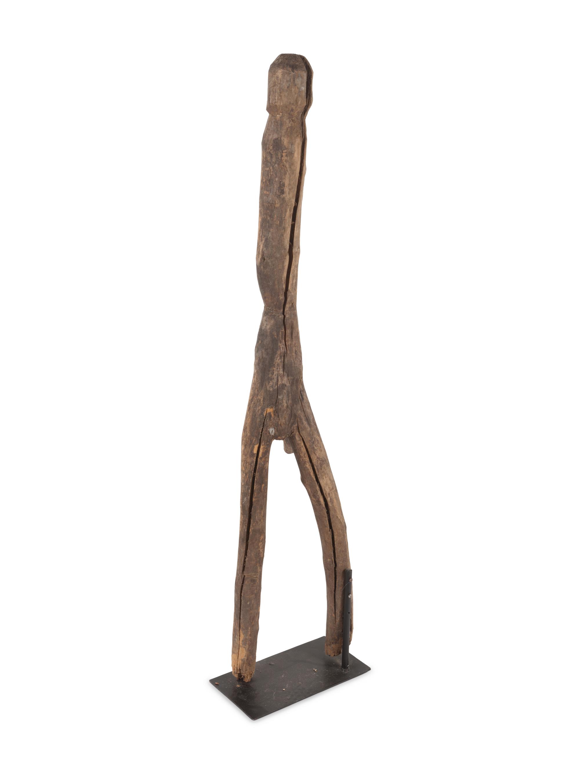 An African Carved Wood Sculpture