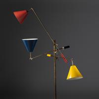 'Triennale' Floor Lamp, model 12128 Arredoluce, Italy