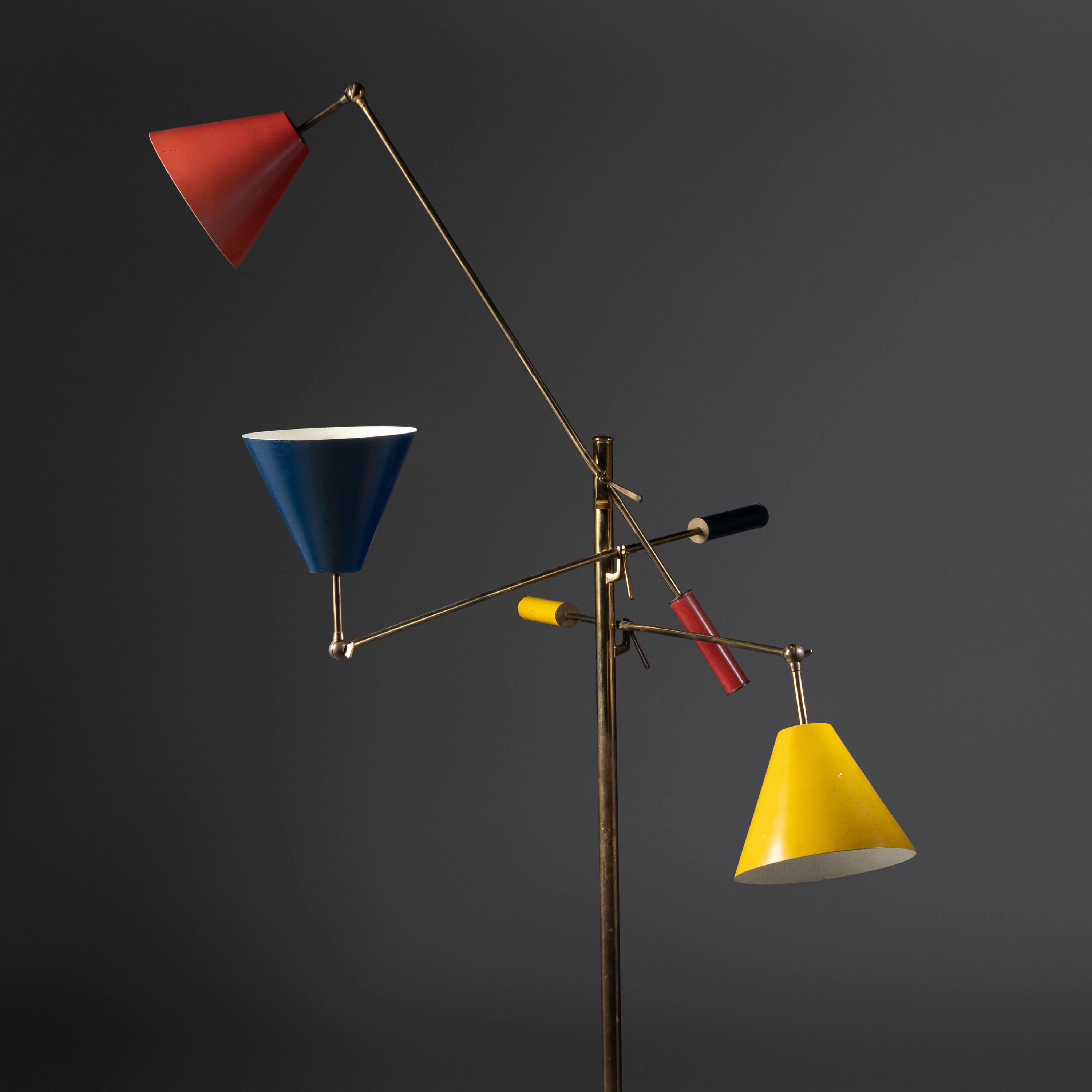 'Triennale' Floor Lamp, model 12128 Arredoluce, Italy