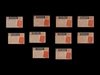 A Group of Over 475 1955 Bowman Baseball Cards Including Willie Mays, Hank Aaron and Multiple Hall of Famers