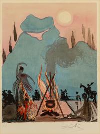 Salvador Dali, (Spanish, 1904–1989), Untitled (pl. 7 from Carmen), 1970