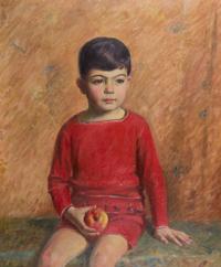 Howard Logan Hildebrandt, (American, 1872-1958), Portrait of Howard Adams