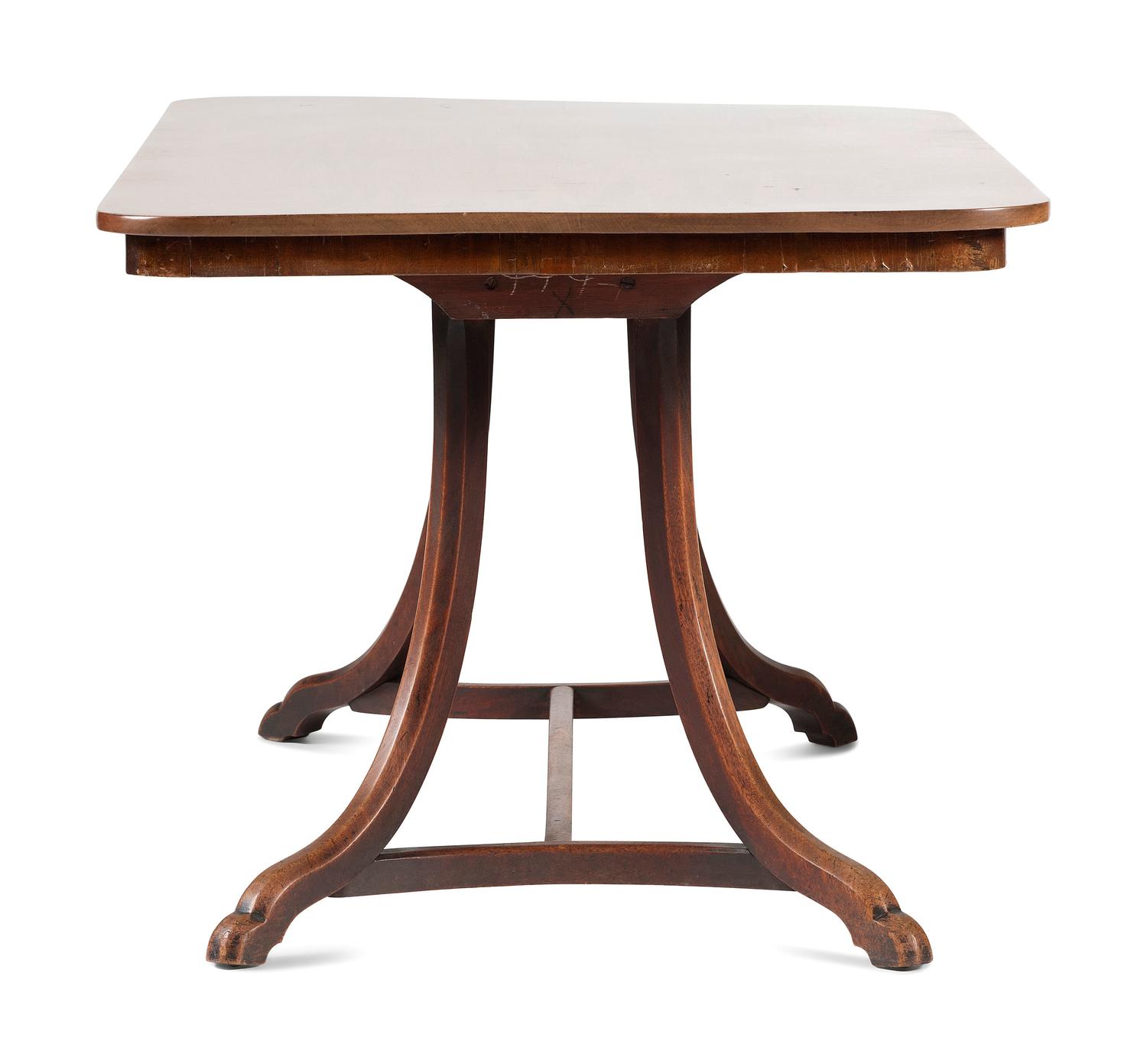 A George III Style Mahogany Dining Table