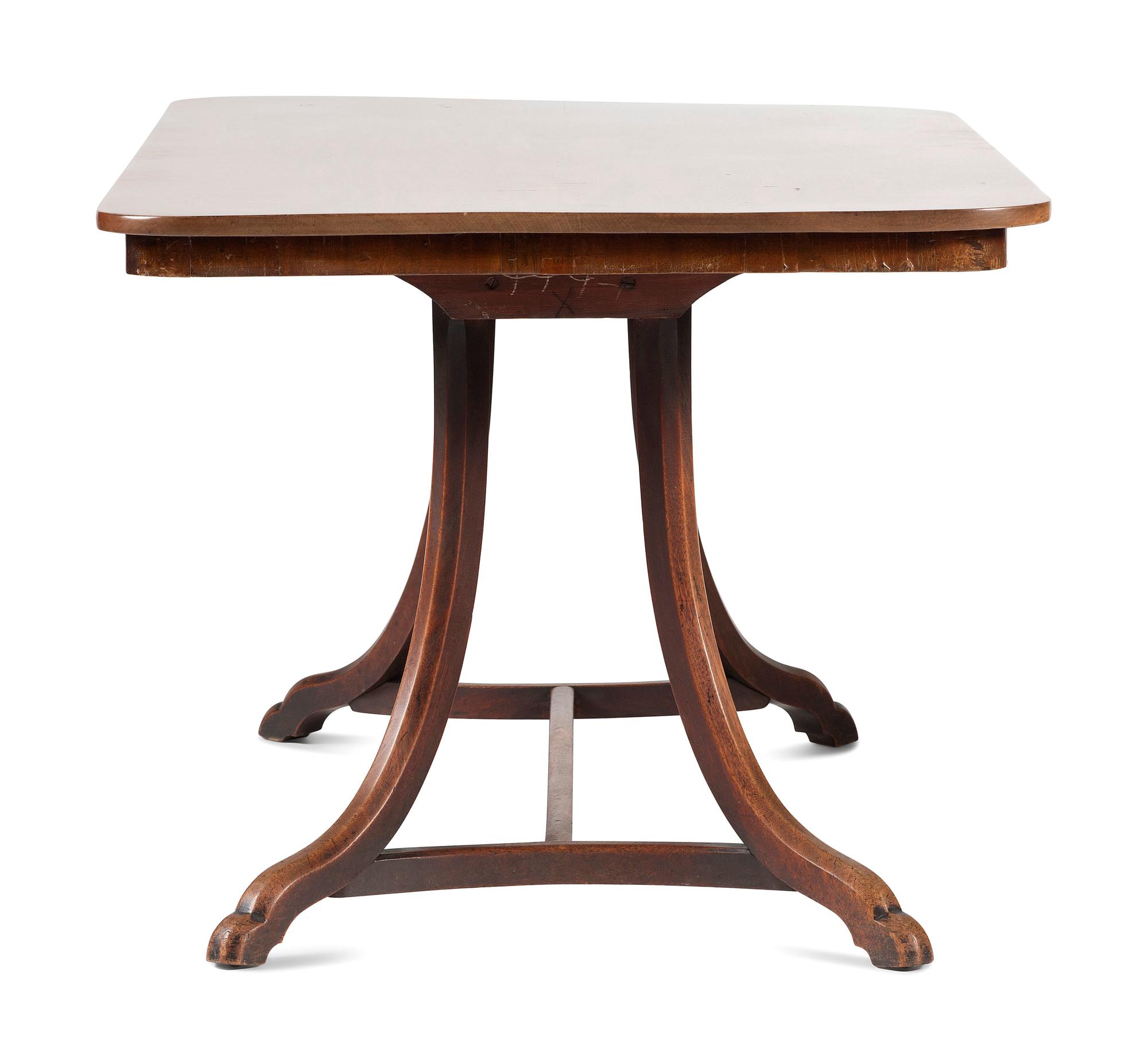 A George III Style Mahogany Dining Table
