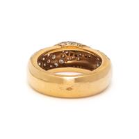 CARTIER, YELLOW GOLD AND DIAMOND 'PANTHÈRE DE CARTIER' RING