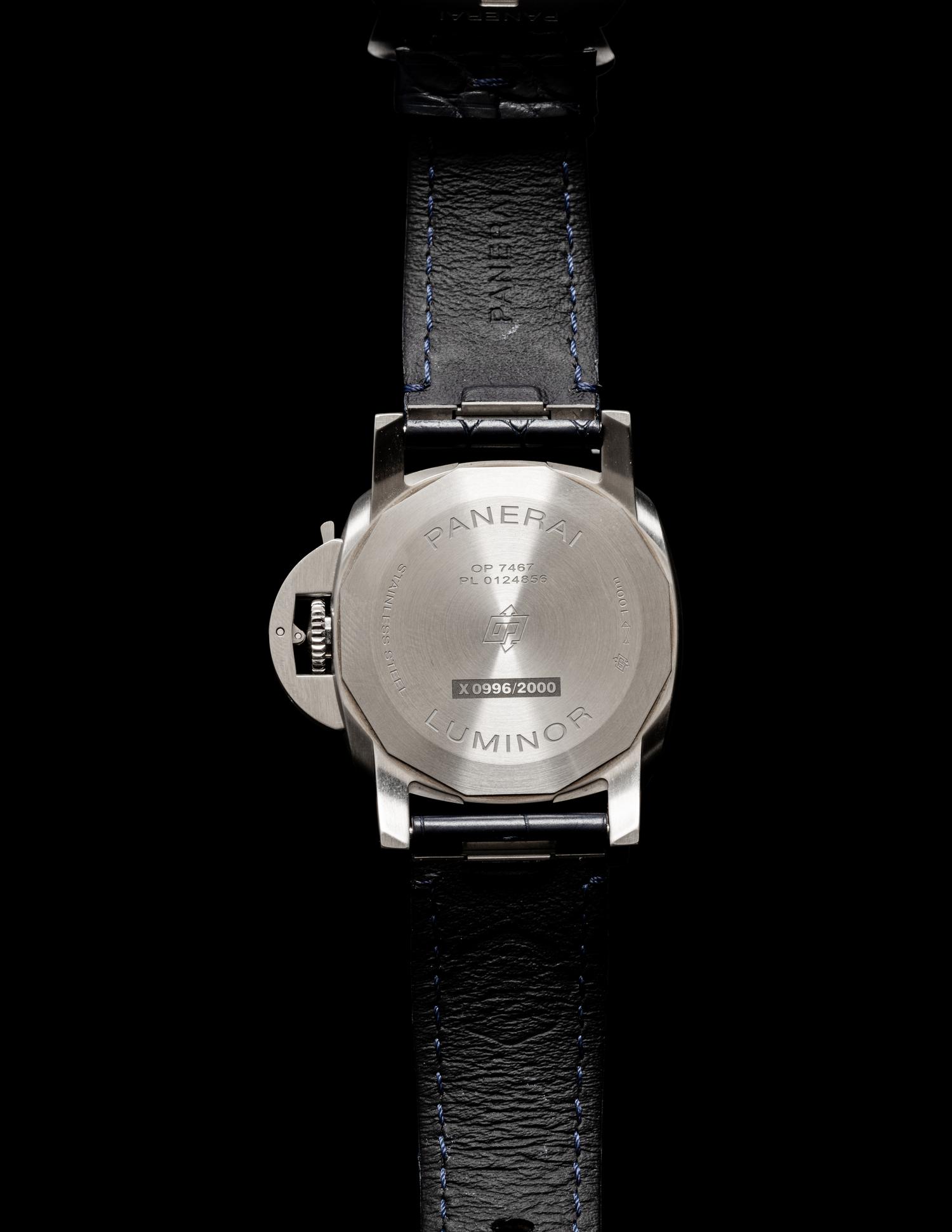 PANERAI, REF. PAM01270 STAINLESS STEEL 'LUMINOR MARINA' DATE WATCH