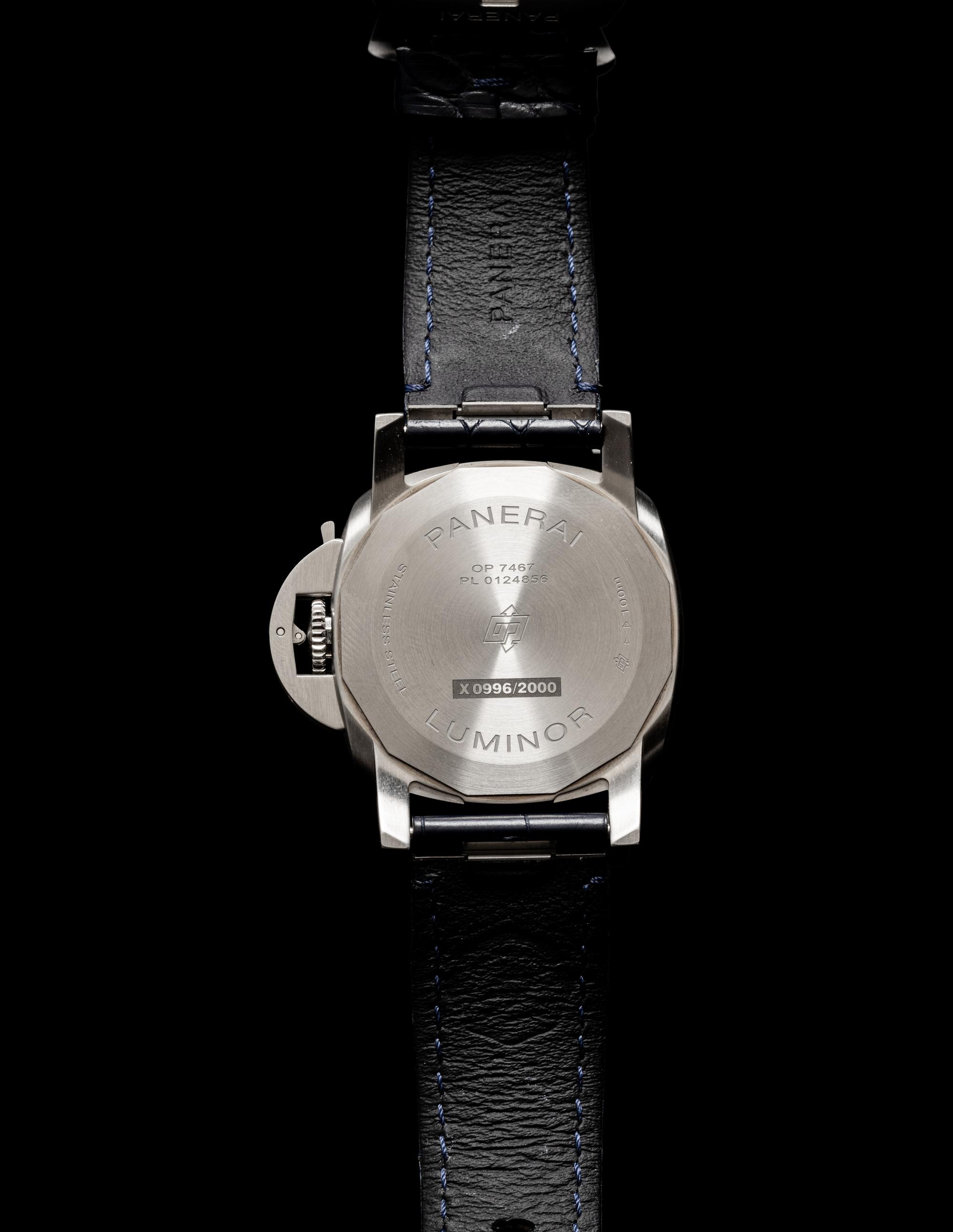 PANERAI, REF. PAM01270 STAINLESS STEEL 'LUMINOR MARINA' DATE WATCH