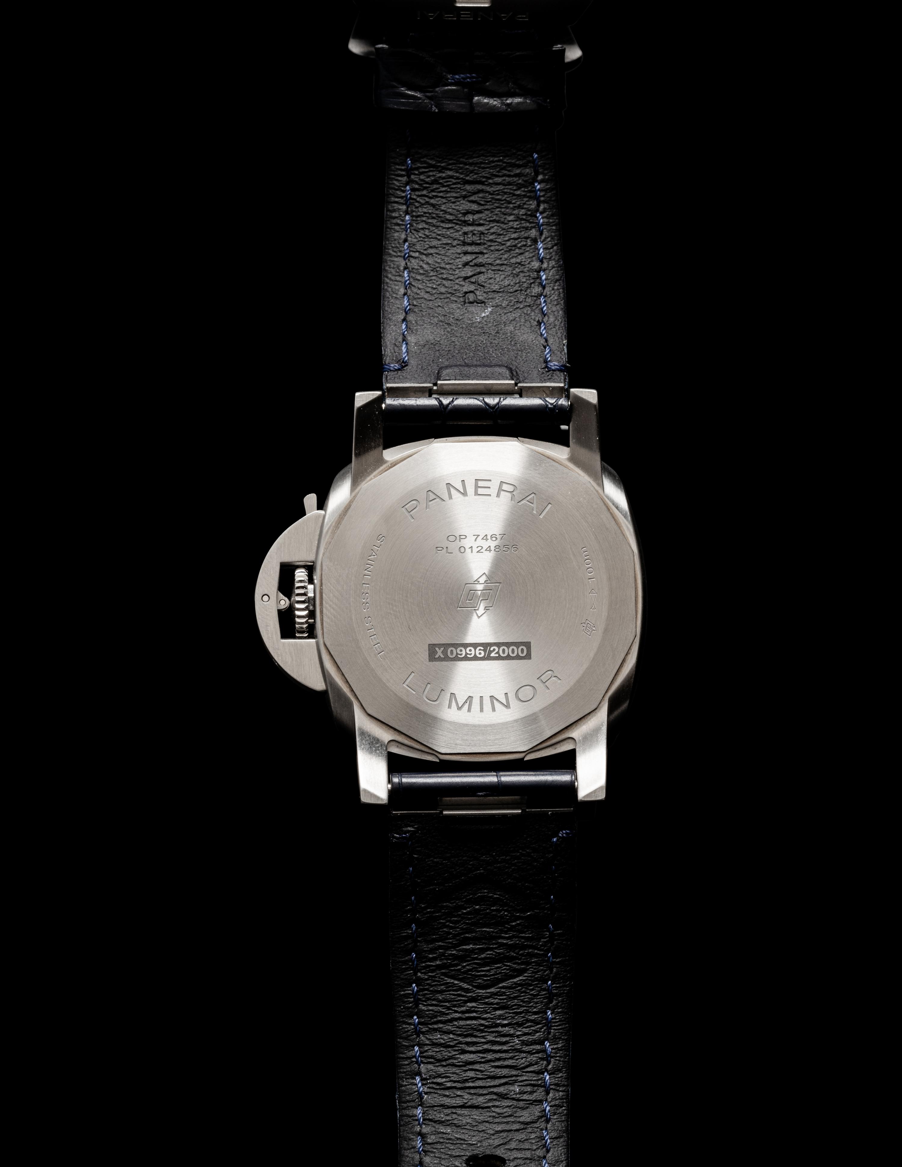 PANERAI, REF. PAM01270 STAINLESS STEEL 'LUMINOR MARINA' DATE WATCH