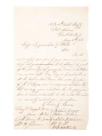 [REVOLUTIONARY WAR]. A group of documents related to Revolutionary War-era America, including: